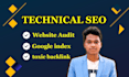 technical seo website audit fix google indexing issue disavow toxic backlink