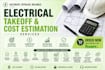 do detailed electrical takeoff and cost estimation