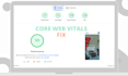 optimize core web vitals to fix cls, inp and lcp, pagespeed insights