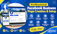 create and setup a professional facebook business page or fan page