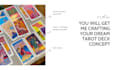 craft your dream tarot deck concept