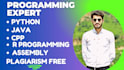 do python, r, java, csharp, cpp, assembly, matlab, stata, weka