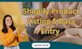 do shopify product listing and data entry