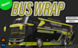 design creative and stunning bus wrap, vehicle wrap, van wrap,