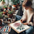 draw botanical illustration art for you