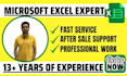 do excel data reconciliation and cleanup services