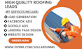 generate roofing solar panel construction carpentry  homeowners handyman leads