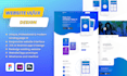 create a clean and professional figma landing page or website design