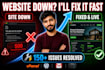 fix your hosting issue, c panel, wordpress web hosting, email and server issues