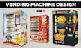 do custom vending machine wrap design, arcade game, atm machine wrap