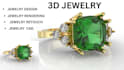 do exceptional 3d cad jewelry, 3d cad design and rendering