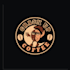 design attention coffee cartoon logo