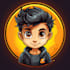 draw a cartoon logo, mascot, character