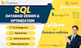 develop sql database with erd, normalization, and complex queries