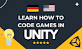 teach you game development in unity