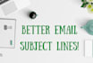 improve your email open rate with engaging subject lines
