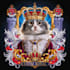 create custom royal pet portrait in high quality