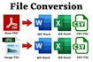 convert pdf to word file