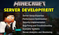 create, setup, manage and develop professional  minecraft server
