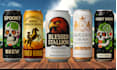 create premium energy drink label, bear can label with 3d