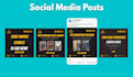 design social media posts and canva templates