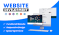 create responsive wordpress website design and do wordpress website development