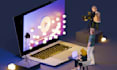 create stunning custom 3d isometric animated explainer video