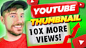 design an engaging youtube thumbnail that boosts CTR