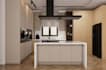 create professional 3d kitchen design, layout, and realistic rendering