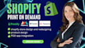 setup shopify print on demand with printify printful