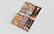 create an engaging food menu or restaurant menu and digital tv menu