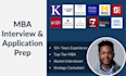 conduct a mock MBA admission interview