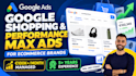 manage google shopping and performance max ads for your ecommerce store