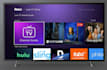 develop smart TV, roku, and amazon fire TV apps