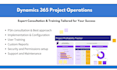 implement and provide training on dynamics 365 project operations psa