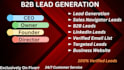 provide b2b lead generation email list building data scraper