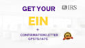 get your ein tax id with confirmation letter from irs in 24h