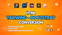 turn your figma design into an HTML responsive website