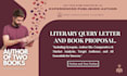write your literary query letter and book proposal