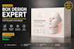 design professional amazon product packaging, box design