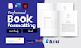 format, upload amazon kdp book, publish kindle ebook expert paperback print lulu