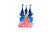 luxurious fun princess party logo
