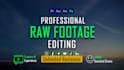 edit cinematic commercial video ads and explainer video