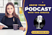 do podcast promotion to increase audiences and downloads