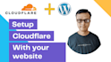 do setup cloudflare, cdn, ssl , fix any existing problem