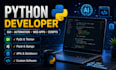 develop python projects, gui applications, scripts, web apps, and assignment