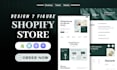 design redesign shopify dropshipping store, shopify website design