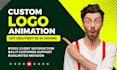do unique custom logo animation or motion graphics