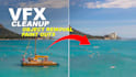 remove unwanted object from video, vfx cleanup, and object remove