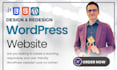 design build edit and publish wordpress stunning website